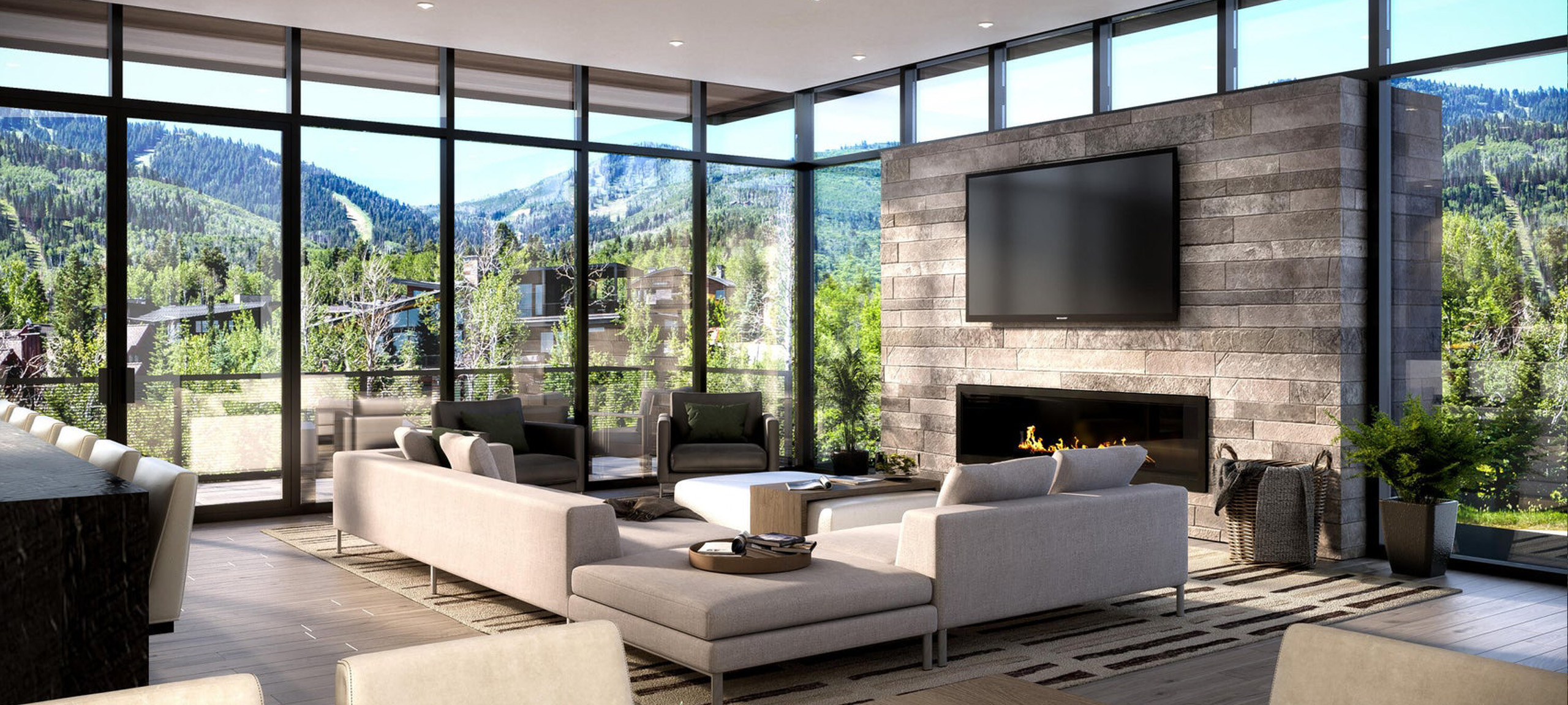 elevation at canyons village interior