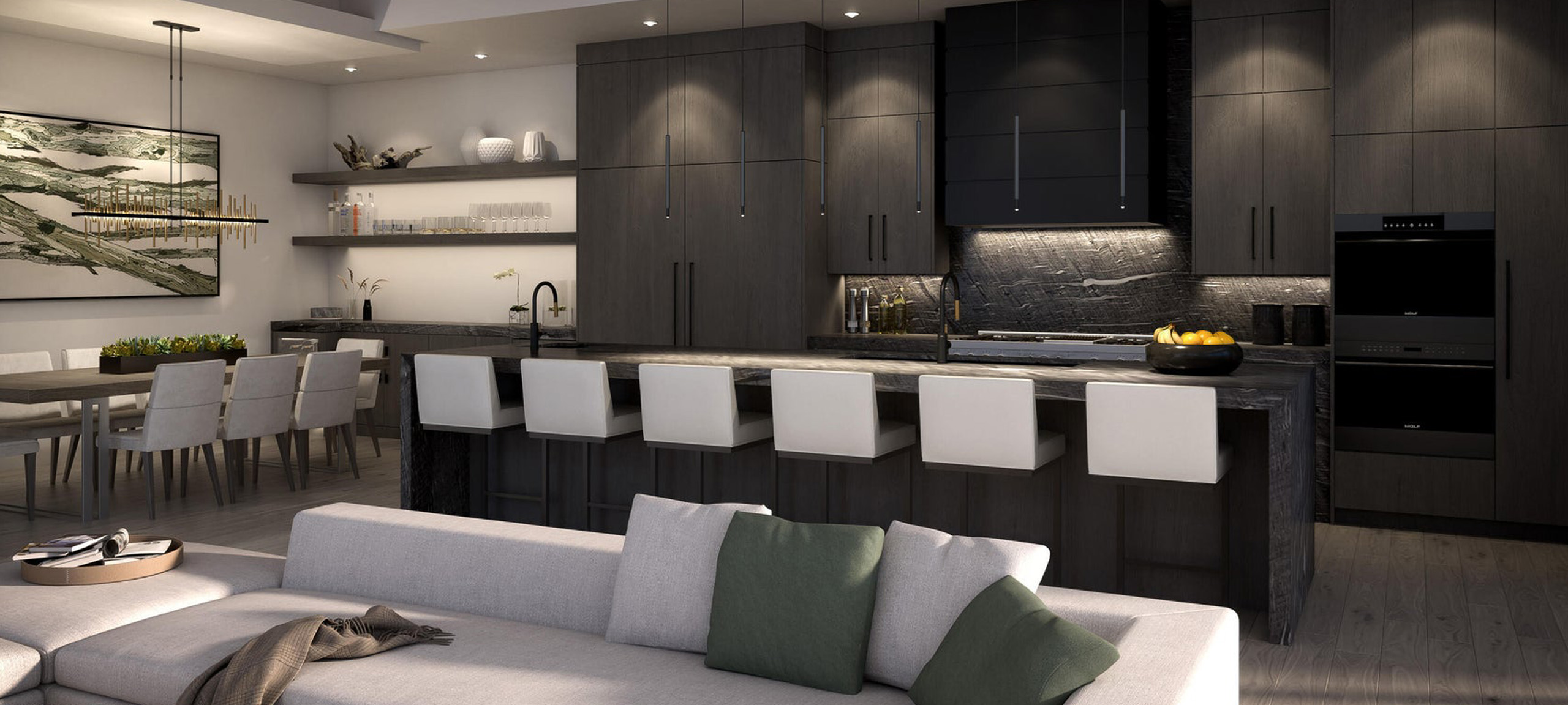 elevation at canyons village kitchen